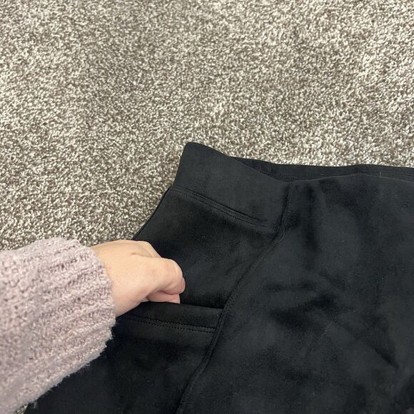 Set Of 2 Halara Tummy Control Pocket Faux Suede Leggings - Picture 9 of 13